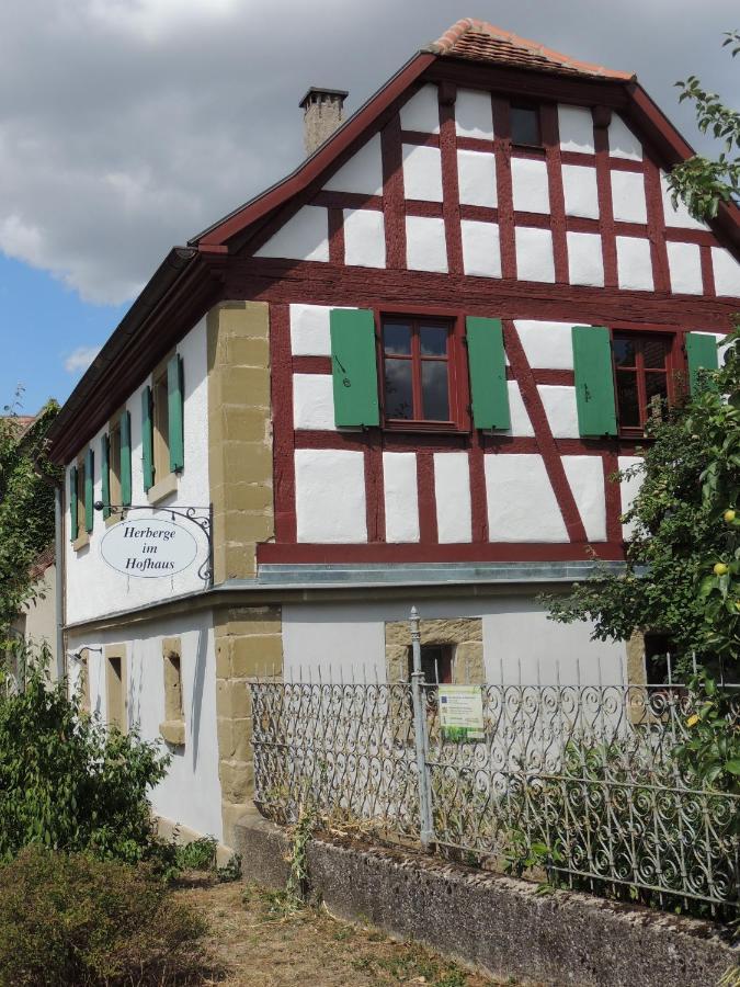 Pilger- Und Radlerherberge Herberge Im Hofhaus Colmberg Zewnętrze zdjęcie